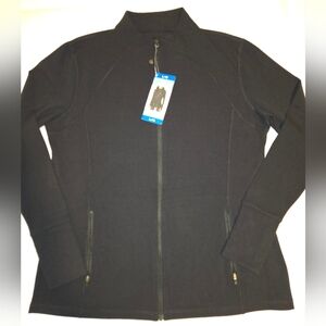 Women's Tuff Veda Black Yoga Jacket Size Large